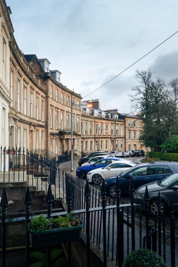 Loft On The Crescent - 5 Star Scottish Luxury - Prime West End Location Appartamento Glasgow Esterno foto